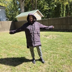 Universal Standard Black and Purple Matterhorn Jacket- S- 14-16 NWT